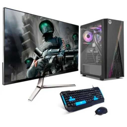 Neo-PC Pack Ordenador Elite Intel Core i7-11700K/16GB/1TB + 480GB SSD + Monitor 27" FullHD + Teclado